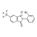 2-(2-Bromophenyl)-3-oxo-6-(trifluoromethyl)-3H-indole 1-Oxide