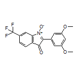 2-(3,5-Dimethoxyphenyl)-3-oxo-6-(trifluoromethyl)-3H-indole 1-Oxide