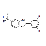 2-(3,5-Dimethoxyphenyl)-6-(trifluoromethyl)indoline