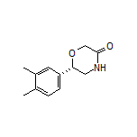 (S)-6-(3,4-Dimethylphenyl)morpholin-3-one