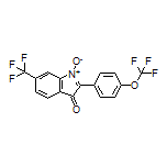 3-Oxo-2-[4-(trifluoromethoxy)phenyl]-6-(trifluoromethyl)-3H-indole 1-Oxide