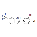 2-(3,4-Dichlorophenyl)-6-(trifluoromethyl)-1H-indole