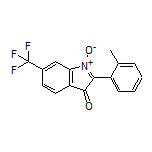 3-Oxo-2-(o-tolyl)-6-(trifluoromethyl)-3H-indole 1-Oxide