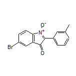 5-Bromo-3-oxo-2-(m-tolyl)-3H-indole 1-Oxide