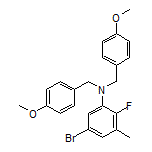 5-Bromo-2-fluoro-N,N-bis(4-methoxybenzyl)-3-methylaniline