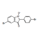 5-Bromo-2-(4-bromophenyl)-3-oxo-3H-indole 1-Oxide