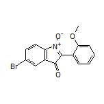 5-Bromo-2-(2-methoxyphenyl)-3-oxo-3H-indole 1-Oxide