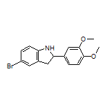 5-Bromo-2-(3,4-dimethoxyphenyl)indoline