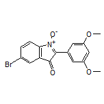 5-Bromo-2-(3,5-dimethoxyphenyl)-3-oxo-3H-indole 1-Oxide