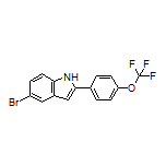 5-Bromo-2-[4-(trifluoromethoxy)phenyl]-1H-indole