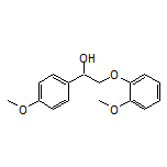 2-(2-Methoxyphenoxy)-1-(4-methoxyphenyl)ethanol