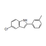 5-Chloro-2-(m-tolyl)-1H-indole