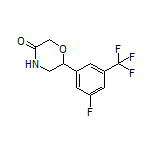 6-[3-Fluoro-5-(trifluoromethyl)phenyl]morpholin-3-one