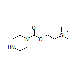 2-(Trimethylsilyl)ethyl Piperazine-1-carboxylate