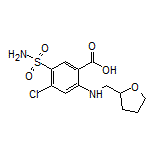4-Chloro-5-sulfamoyl-2-[[(tetrahydrofuran-2-yl)methyl]amino]benzoic Acid