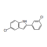 5-Chloro-2-(3-chlorophenyl)-1H-indole