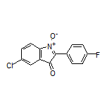 5-Chloro-2-(4-fluorophenyl)-3-oxo-3H-indole 1-Oxide