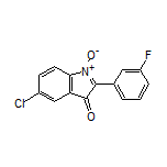 5-Chloro-2-(3-fluorophenyl)-3-oxo-3H-indole 1-Oxide