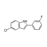 5-Chloro-2-(3-fluorophenyl)-1H-indole
