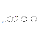 2-(4-Biphenylyl)-5-chloroindoline
