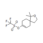 1,1-Dimethyl-2-oxaspiro[4.5]dec-7-en-8-yl Trifluoromethanesulfonate