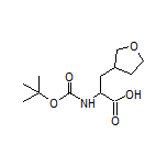 2-(Boc-amino)-3-(tetrahydrofuran-3-yl)propanoic Acid