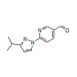 6-(3-Isopropyl-1H-pyrazol-1-yl)nicotinaldehyde