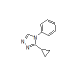 3-Cyclopropyl-4-phenyl-4H-1,2,4-triazole