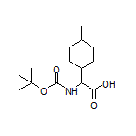 2-(Boc-amino)-2-(4-methylcyclohexyl)acetic Acid