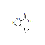 4-Cyclopropyl-1H-pyrazole-5-carboxylic Acid