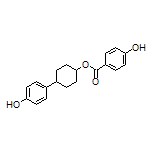 4-(4-Hydroxyphenyl)cyclohexyl 4-Hydroxybenzoate