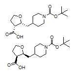cis-2-[(1-Boc-4-piperidyl)methyl]tetrahydrofuran-3-carboxylic Acid