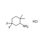 5,5-Difluoro-2,2-dimethylcyclohexanamine Hydrochloride