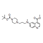 Methyl 6-[[3-(4-Boc-piperazin-1-yl)propyl](methyl)amino]quinoline-4-carboxylate