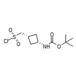 [cis-3-(Boc-amino)cyclobutyl]methanesulfonyl Chloride