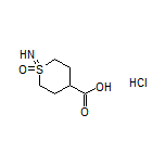1-Iminotetrahydro-2H-thiopyran-4-carboxylic Acid 1-Oxide Hydrochloride