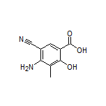 4-Amino-5-cyano-2-hydroxy-3-methylbenzoic Acid