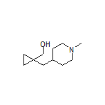 [1-[(1-Methylpiperidin-4-yl)methyl]cyclopropyl]methanol