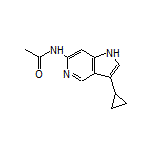 N-(3-Cyclopropyl-1H-pyrrolo[3,2-c]pyridin-6-yl)acetamide