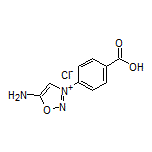5-Amino-3-(4-carboxyphenyl)-1,2,3-oxadiazol-3-ium Chloride