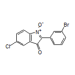 2-(3-Bromophenyl)-5-chloro-3-oxo-3H-indole 1-Oxide