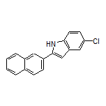 5-Chloro-2-(naphthalen-2-yl)-1H-indole