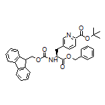 tert-Butyl (S)-5-[3-(Benzyloxy)-2-(Fmoc-amino)-3-oxopropyl]pyridine-2-carboxylate