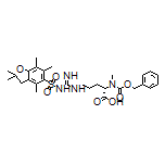 (S)-2-[Cbz-(methyl)amino]-5-[3-[(2,2,4,6,7-pentamethyl-2,3-dihydrobenzofuran-5-yl)sulfonyl]guanidino]pentanoic Acid