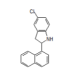 5-Chloro-2-(naphthalen-1-yl)indoline