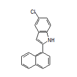 5-Chloro-2-(naphthalen-1-yl)-1H-indole
