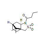 1-[(3aS,6R,7aR)-8,8-Dimethyl-2,2-dioxidohexahydro-1H-3a,6-methanobenzo[c]isothiazol-1-yl]-1-butanone