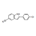 2-(4-Chlorophenyl)-1H-indole-5-carbonitrile