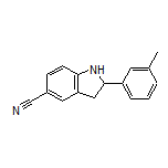 2-(m-Tolyl)indoline-5-carbonitrile
