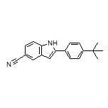 2-[4-(tert-Butyl)phenyl]-1H-indole-5-carbonitrile